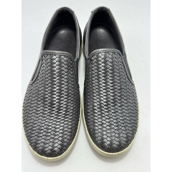 Ecco Soft 7 Woven Slip-On Women's Shoes Size 9 M Metallic Gray Comfort Preowned - Picture 4 of 10